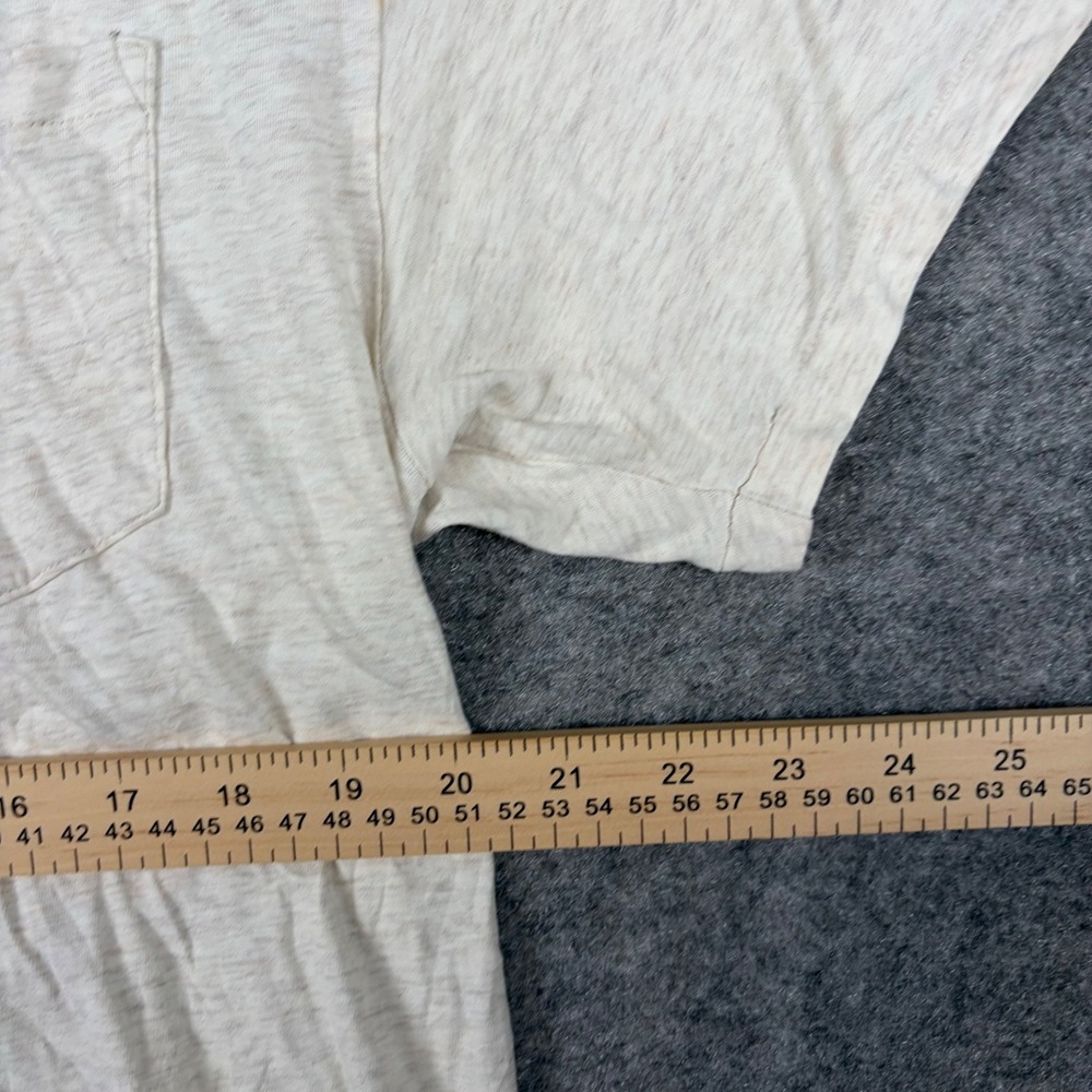 Polo‎ Ralph Lauren T-Shirt Mens XL Beige Heathered Pocket Old Money Golf Casual - Picture 8 of 11